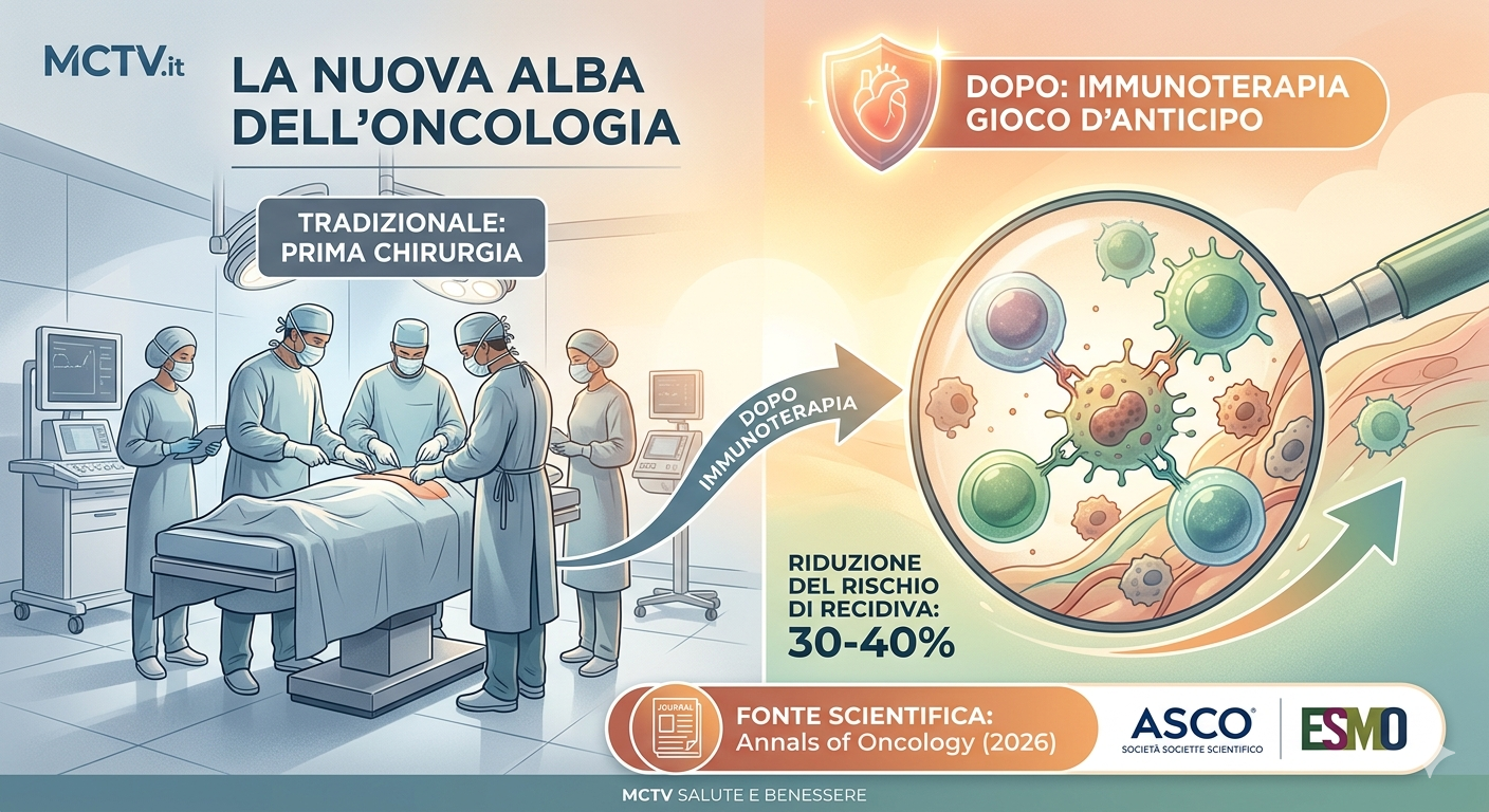 La nuova alba dell'oncologia: l'immunoterapia gioca d’anticipo