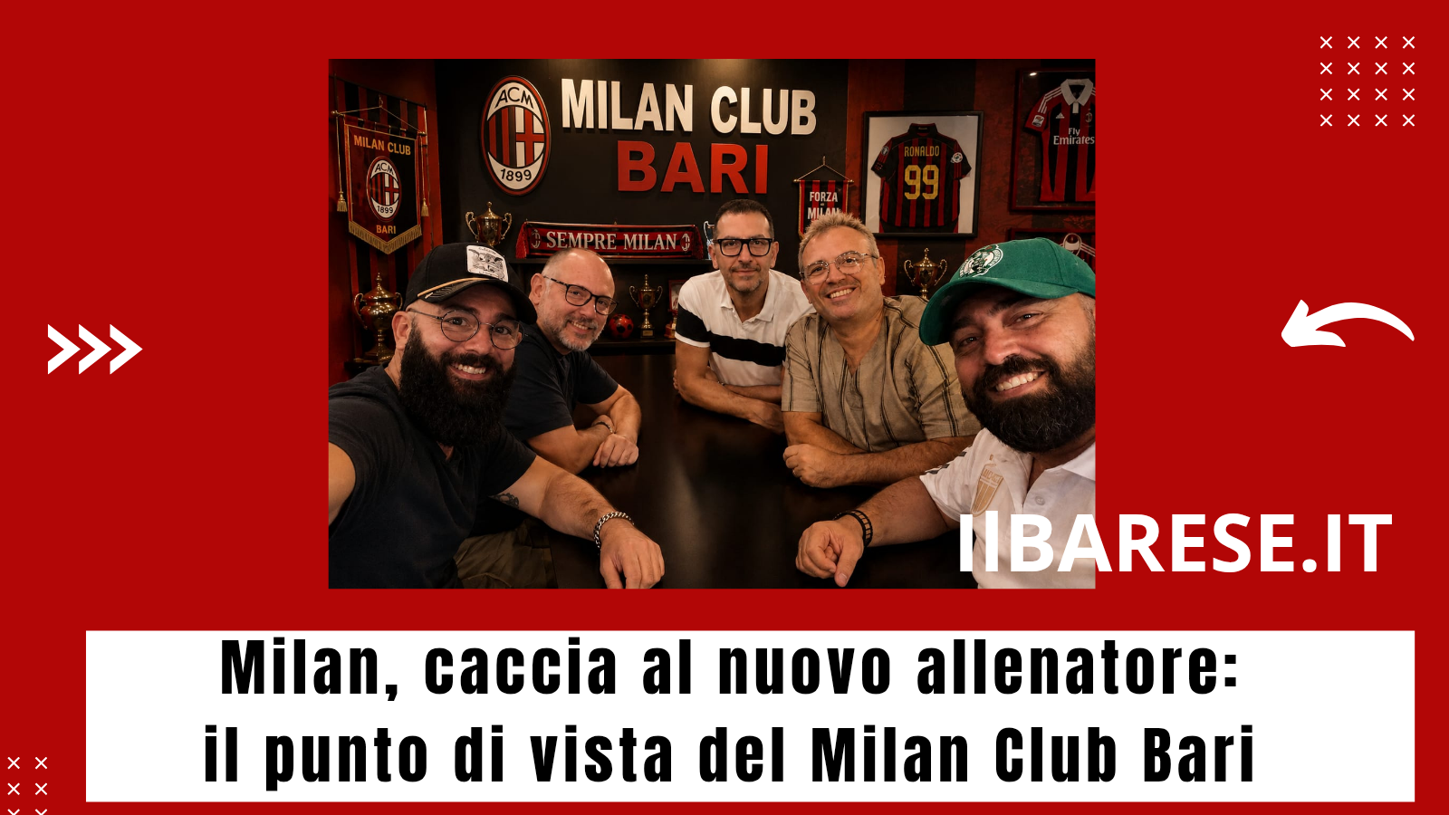 Milan, caccia al nuovo allenatore: il punto di vista del Milan Club Bari (ILB)