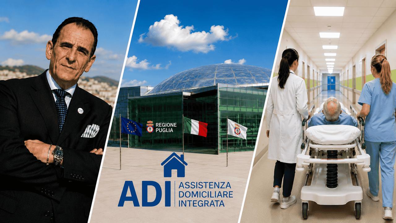 ​Il Presidente Rocco Monaco evidenzia i limiti dell'ADI pugliese rispetto ad altre regioni italiane, chiedendo l'estensione degli orari e l'eliminazione delle liste d'attesa.